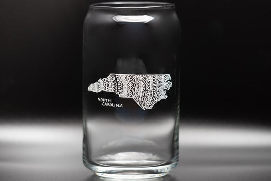 North Carolina Can Glass