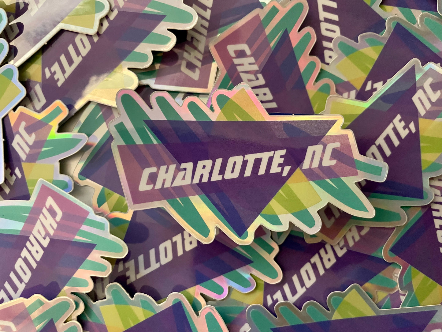 Retro CLT Sticker