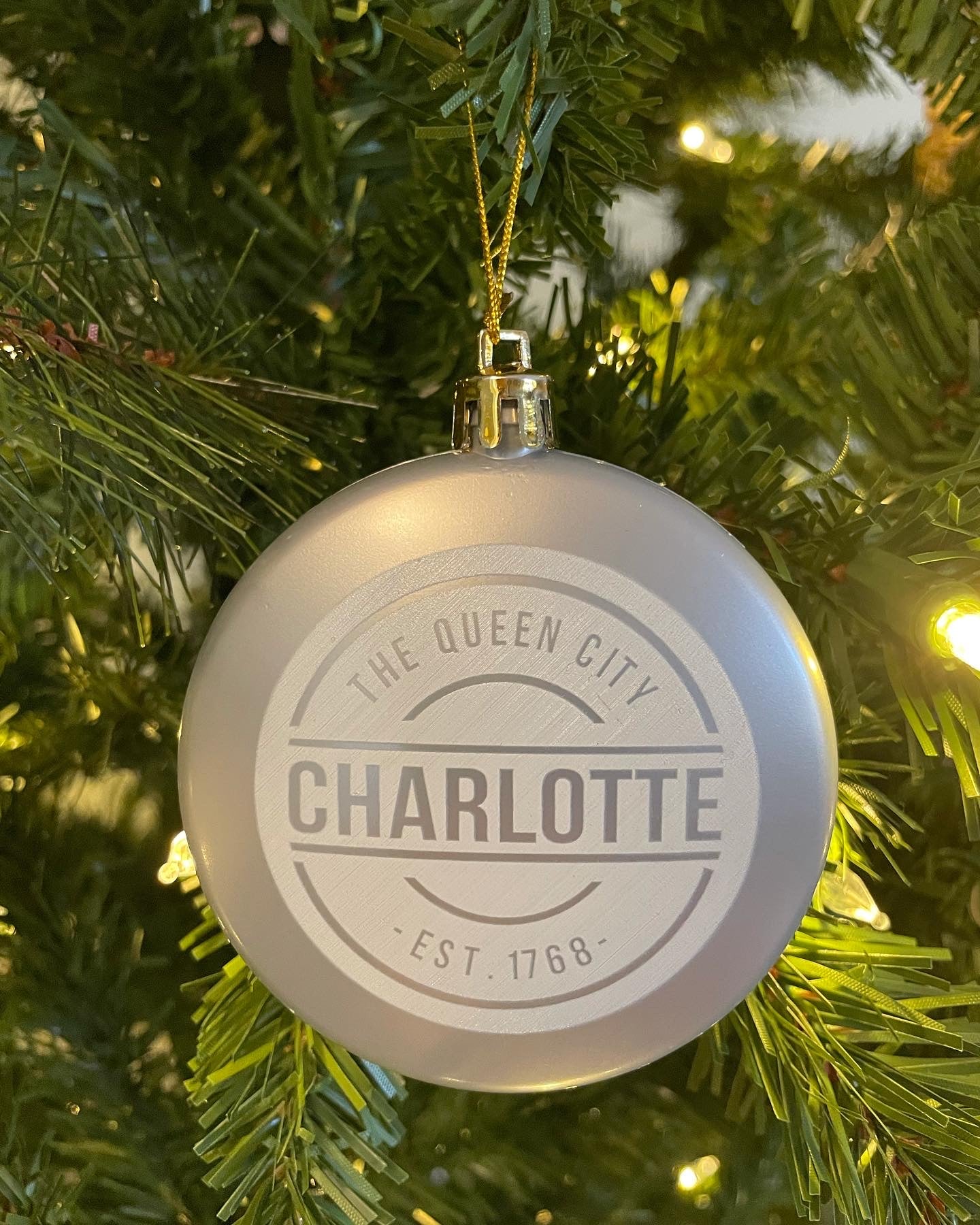 CLT Flat Ornament