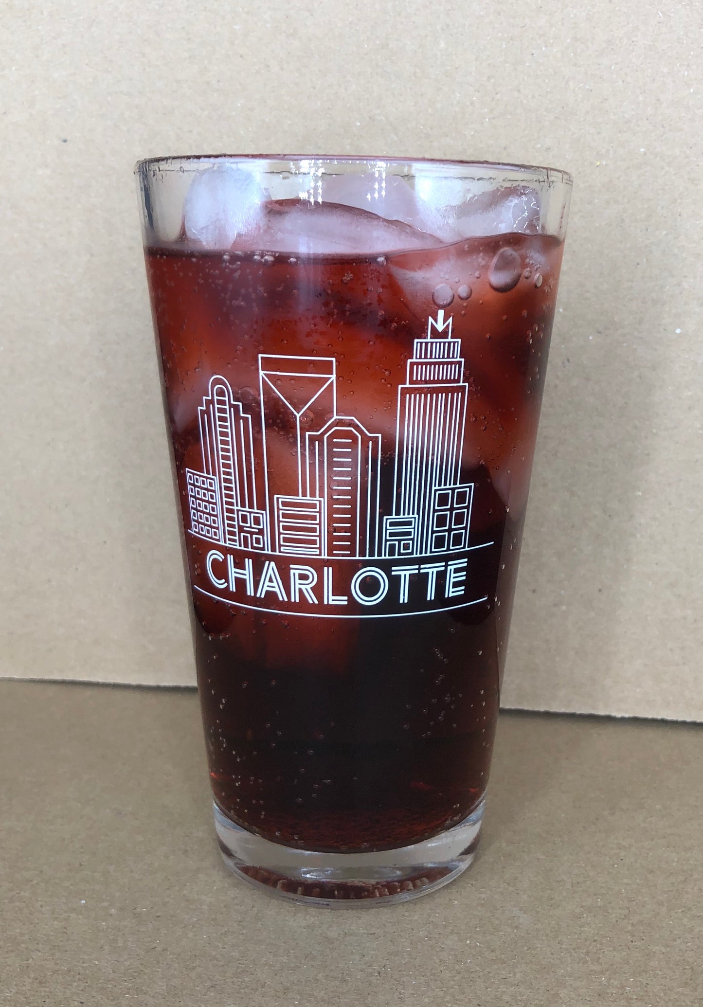 CLT Pint Glass
