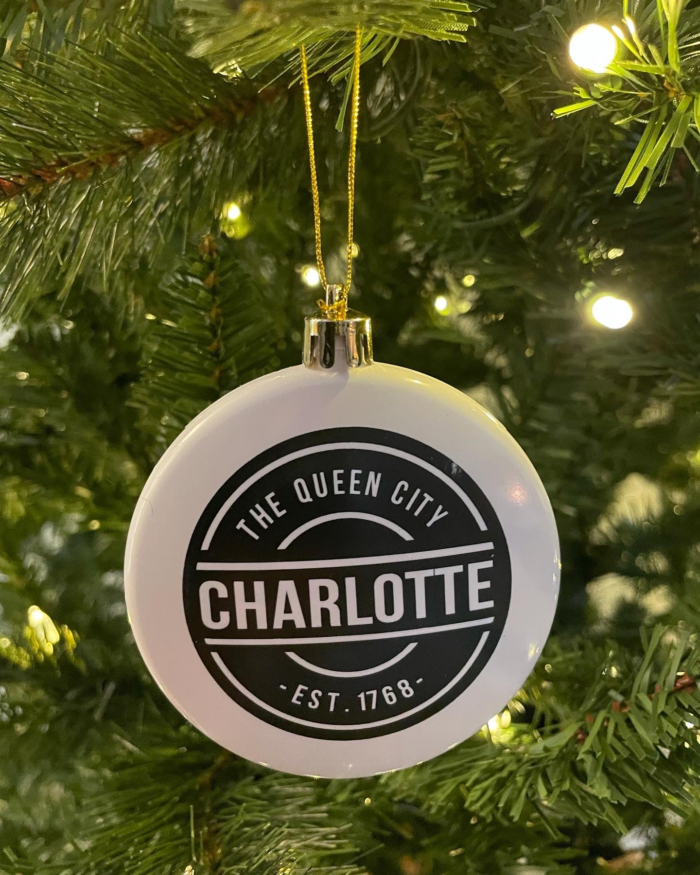 CLT Flat Ornament