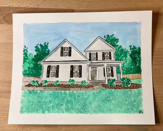 MADE TO ORDER Architecture Watercolor