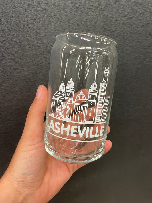 Asheville Can Glass