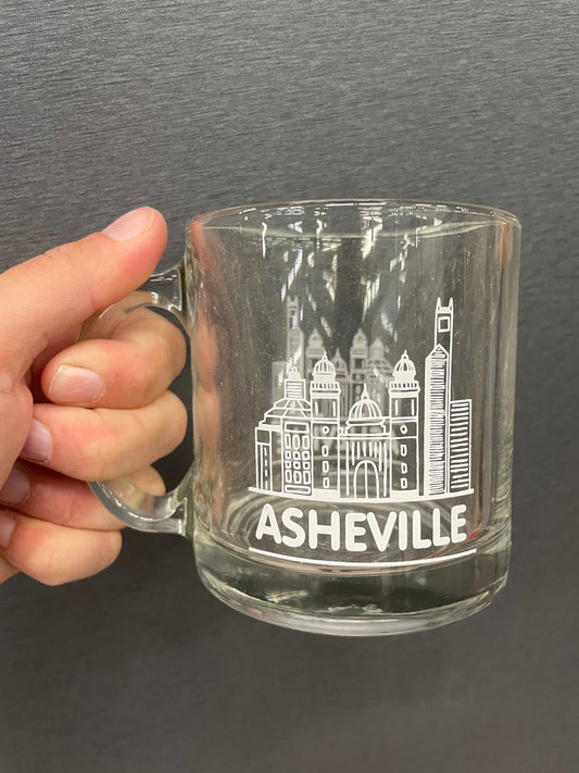 Asheville Glass Mug