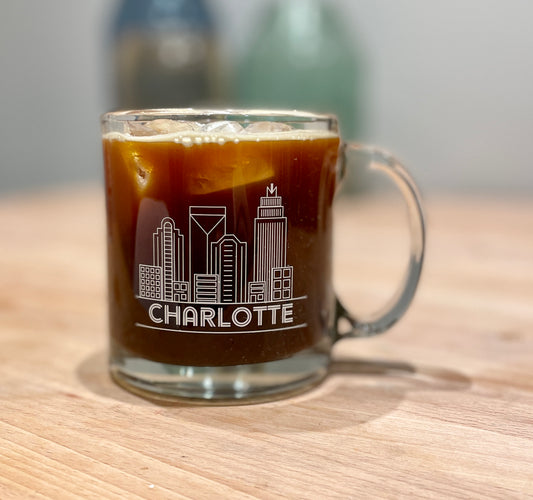 Glass Skyline Mug