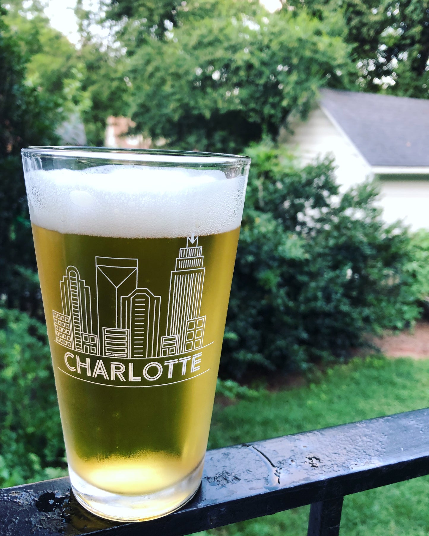 Charlotte, NC Pint Glass