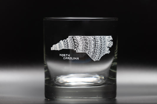 North Carolina Whiskey Tumbler