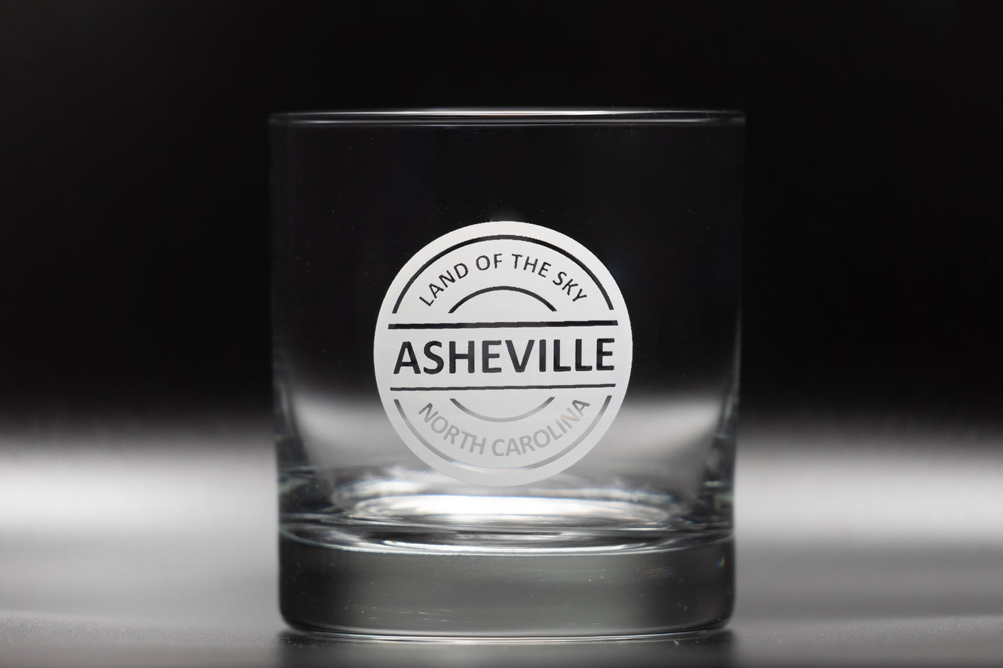 Asheville, NC Whiskey Glass