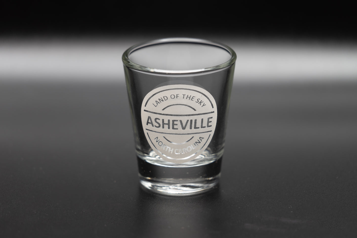 Asheville, NC Shot Glass