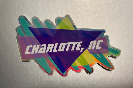 Retro CLT Sticker