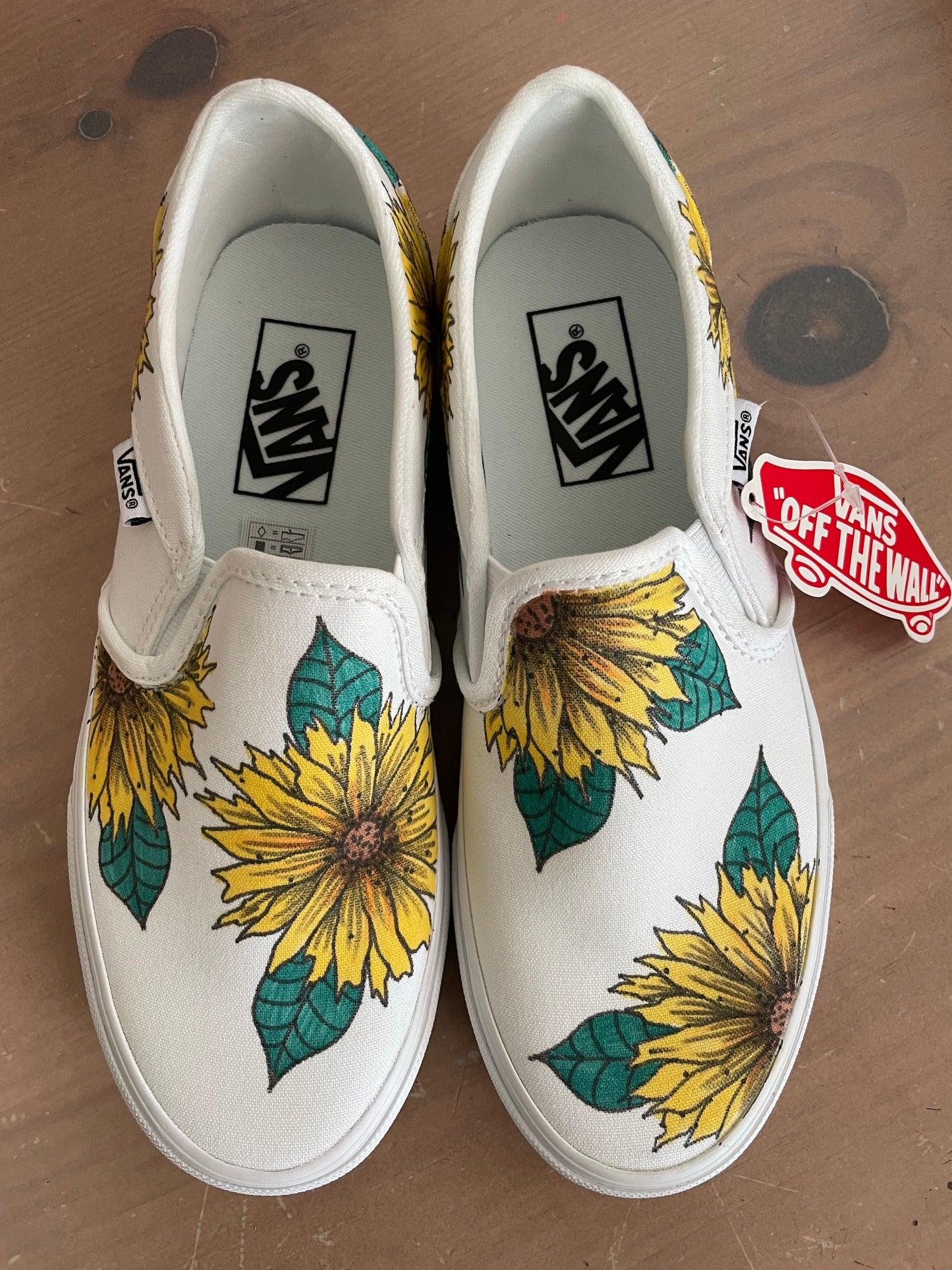Sunflower Slip Ons (Womens 7)