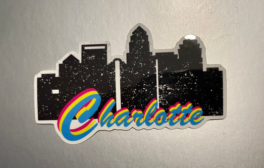 Skyline CLT Sticker