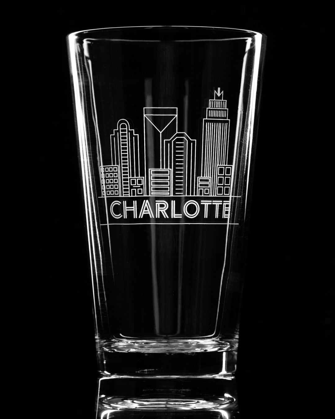 CLT Pint Glass